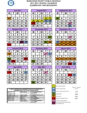 Public School Calendar